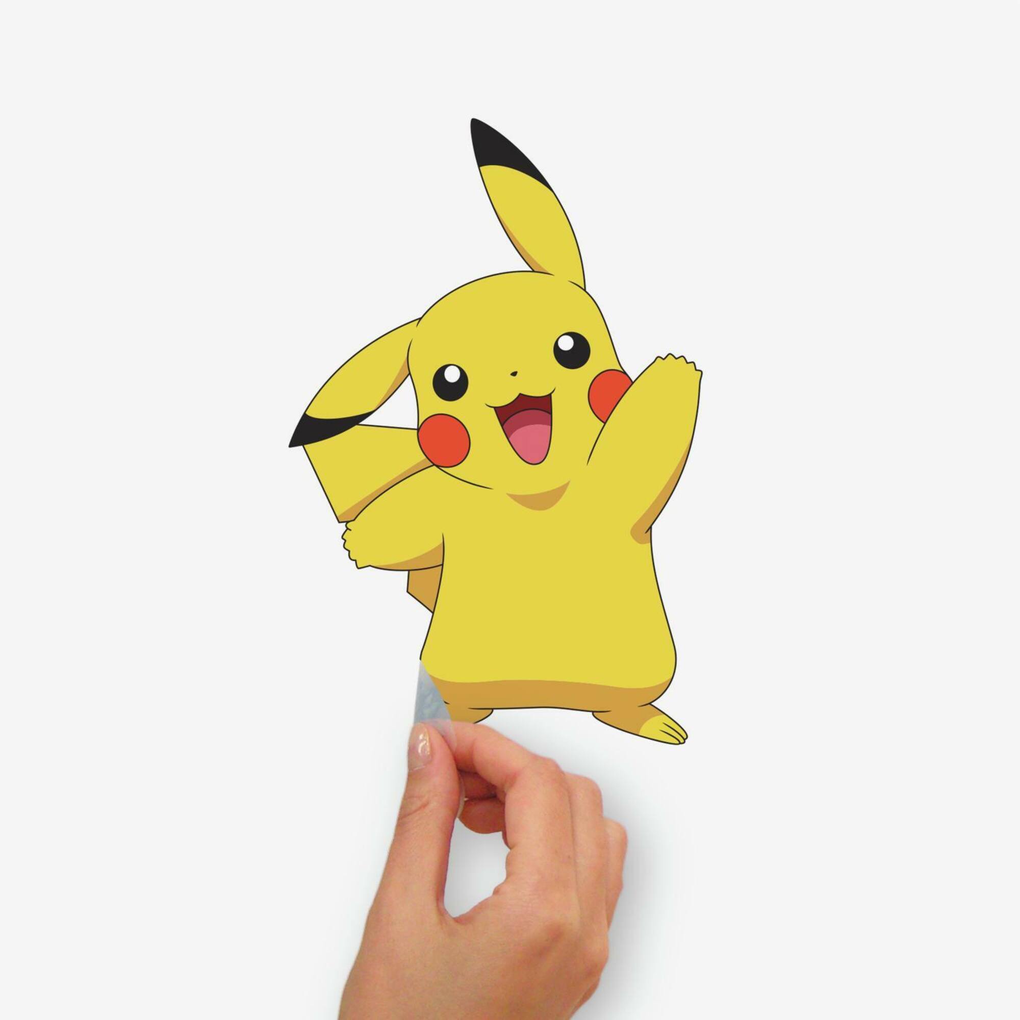 Pokemon Pikachu Peel & Stick Wall Decals